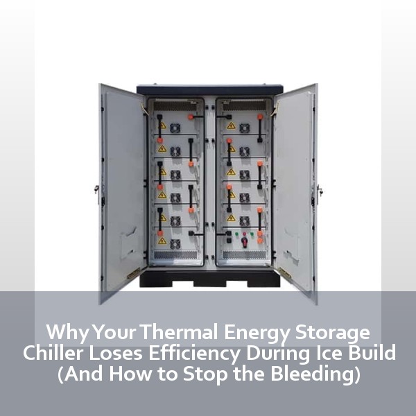 Why Your Thermal Energy Storage Chiller Loses Efficiency During Ice Build (And How to Stop the Bleeding)